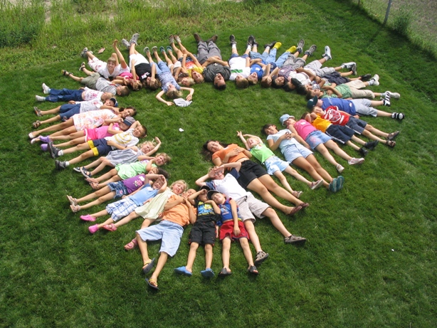 Children during the Summer camp